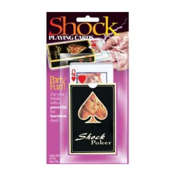 Magique Novelties Electrical Shock Playing Cards Game Gag Set