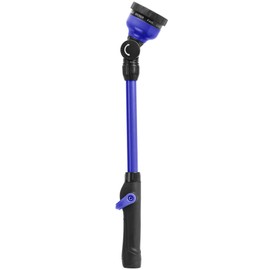 STYDDI Watering Wand 18”, Metal 9 Pattern Garden Watering Wand with Pivoting Head and Thumb Control, 18-Inch Watering Wand for Garden Hose, Ideal for Watering Hanging Baskets and Shrubs, Flower, Blue