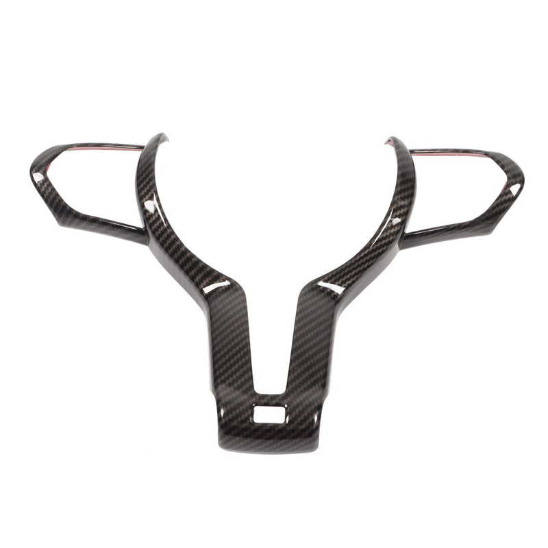 Steering Wheel Trim Carbon Fiber Color ABS Replacement for M2