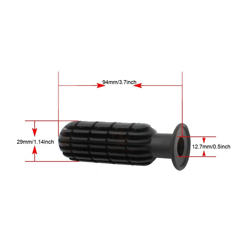 SquEqu 4 Pack Foosball Table Handle Grip Replacement Football Game