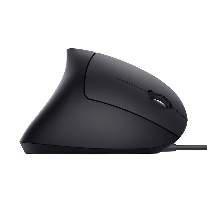 Trust Verto Wired Ergonomic Mouse, Vertical Mouse with LED Illumination,