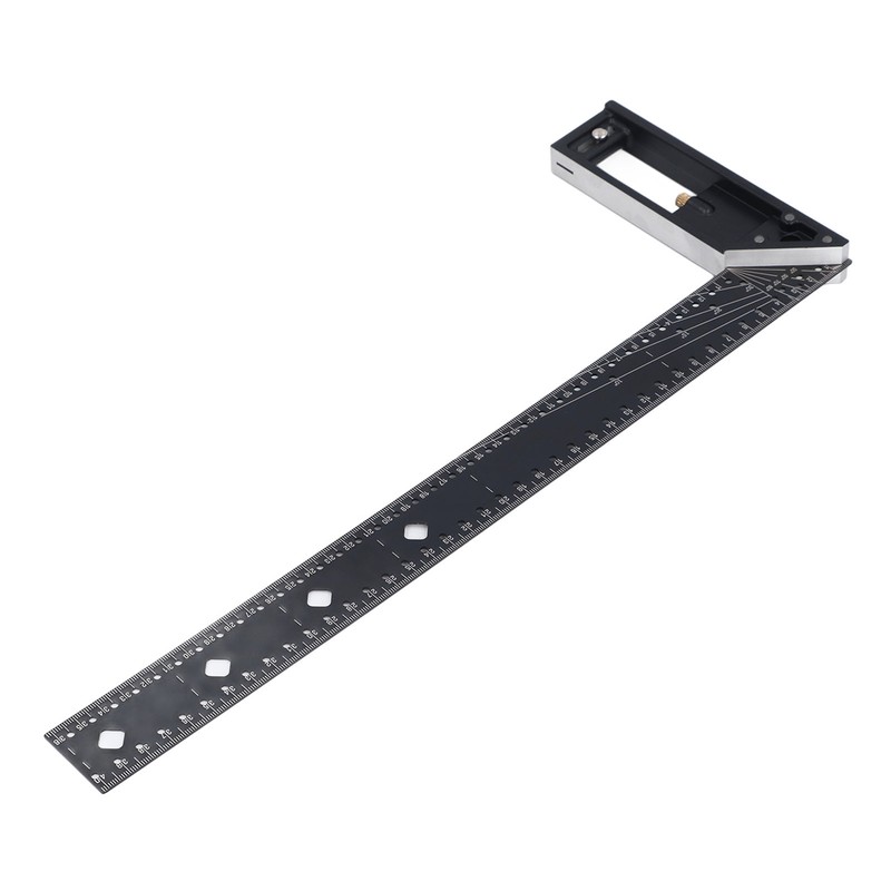 Multi Angle Measuring Ruler 40cm 16in 45 90 Degree Combination