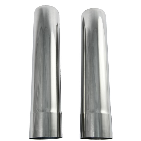 A.S.F. OUTDOOR Chimney Set of 2 Stainless Steel Φ2.3 inches (60 mm) For Camping Wood Stoves
