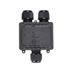 Arector Outdoor IP68 Waterproof Junction Box, Splice Box 3 Way