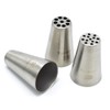 Tumtanm 3 Pcs Grass Piping Nozzles, Seamless Grass Piping Tips,