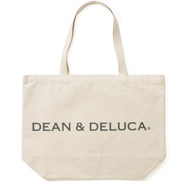 Dean & Deluca Tote Bag, S Natural, Women's, Men's, Plain, Practical, Foldable, Eco Bag, 15.4 x 7.0 x 8.3 inches (39 x 17.7 x 21.3 cm)