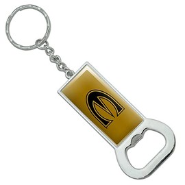 GRAPHICS & MORE Emporia State University Primary Logo Keychain Rectangle Chrome Plated Metal Bottle Cap Opener