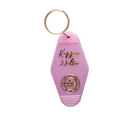 Sorority Shop Kappa Delta Vintage Motel Keychain