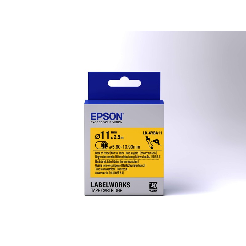 Epson Ribbon LK-6YBA11yellow/black
