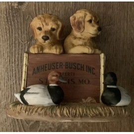 Anheuser-Busch Anheuser Busch Inc "Buddies" Special Edition 1994 Figurine Serial Numbered
