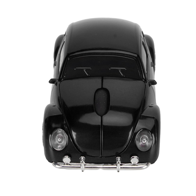 Wireless Mouse Red Sports Car Style 2.4GHz USB Receiver 1600DPI
