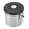 Coffee Bean Storage Stainless Steel Airtight Container Coffee with 30ml