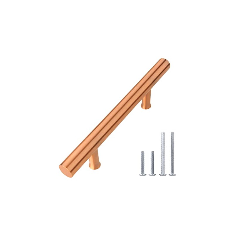 Akicon 3 Inch Hole Center Copper Kitchen Cabinet Handles 100%