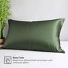 LINENWALAS 100% Organic Bamboo Pillow Cases 2 Pack, Soft Premium