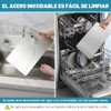 3PCS Tablas para Picar Cocina, Tabla de Cortar de Acero