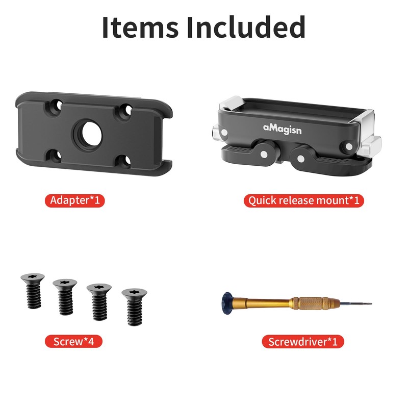 Compatible with GoPro Hero13 12 11 10 9/11 Mini/MAX Magnetic