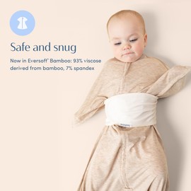 SleepingBaby Zipadee-Zip Snuggle Strap - Wearable Blanket Accessory for Transition Swaddle - One Size, Cream