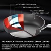 MsMk 8 inch Small Frying Pan with Lid, Burnt also