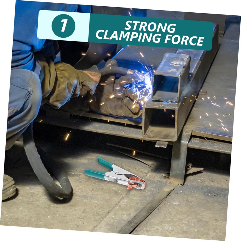 WHAMVOX Stable Grounding Clamp for Welder Welding Earth Clips Efficient