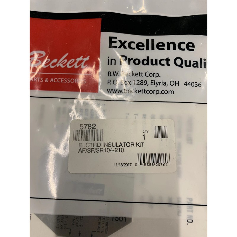 BECKETT ELECTRODE KIT FOR AF/AFG/SR/SF BURNERS (OVER 9" AIR TUBE)