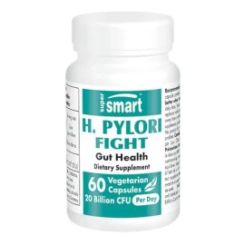 Probiótico Supersmart Pylopass con Lactobacillus en Cápsulas Vegetarianas
