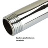 Sanixa Shower Head with Wall Arm 3 Jet Types Shower
