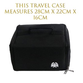 Gargoyle - Miniature Carrying Case - 80 Foam Slots for 28mm Miniature Storage Case - DnD Miniature Storage with Carry Handle - Miniature Case with Large Pick and Pluck Layer -Miniatures Carrying Case