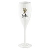 koziol Cheers No. 1 Love Sayings Glass 100 ml with