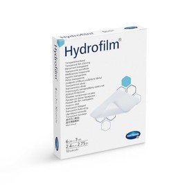 Hydrofilm transparent Folienverband 6 cm x 7 cm, 10 Stück
