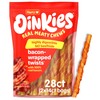 Hartz New Oinkies Bacon Wrapped Twists, Real Meaty Chews with