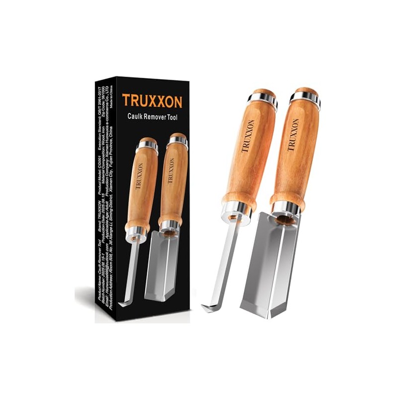 2 PCS Professional Caulk Remover Tool – Heat-Treated Caulking Tool