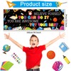 24 Pcs Privacy Boards for Student Desks Chalkboard Classroom Desk
