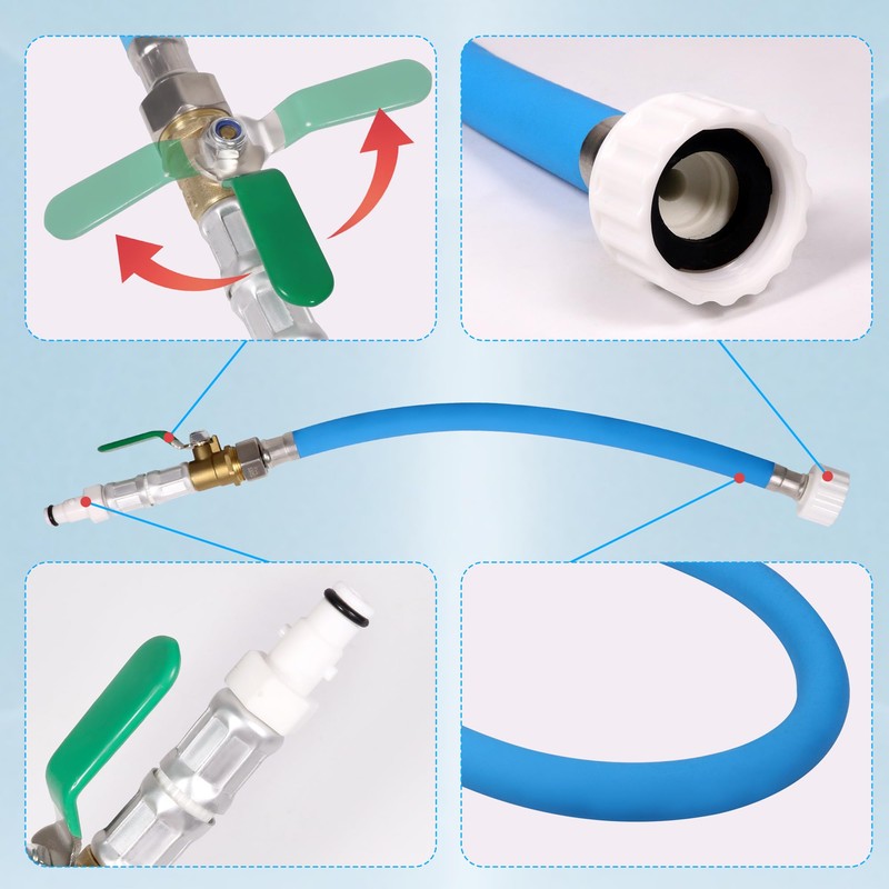 Flush Hose Kit for Yamaha Waverunner FX LX VX VXR
