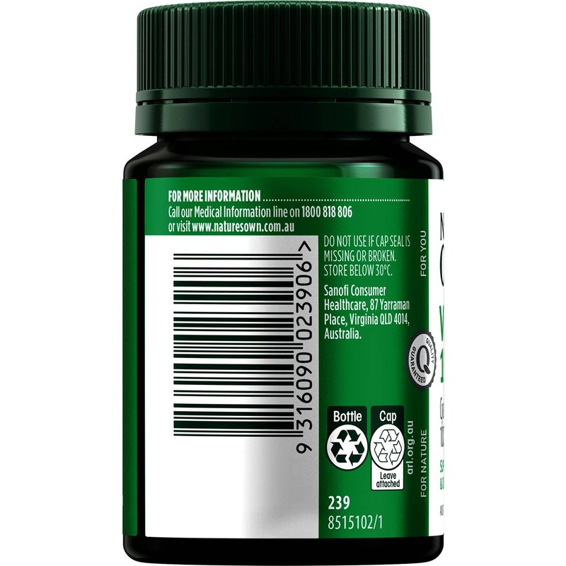 NATURE'S OWN Nature’s Own Vitamin B12 1000mcg 60 Tablets