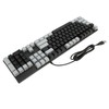 Full Size Mechanical Keyboard 104 Keys USB Wired Gaming Keyboard