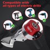 VLOXO Sheet Metal Cutter Drill Attachment Compatible with Multiple Models