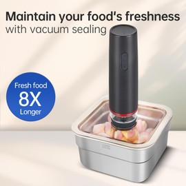 R-PACK Vacuum Food Jar for Freshness - Airtight Food Storage (1000ml)