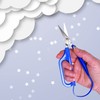 PETA Easi-Grip Long Loop Scissors, Stainless Steel and Polymer Handle,