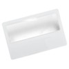 Handy Pocket Credit Card Size Magnifying Card- Slim Reading Lens