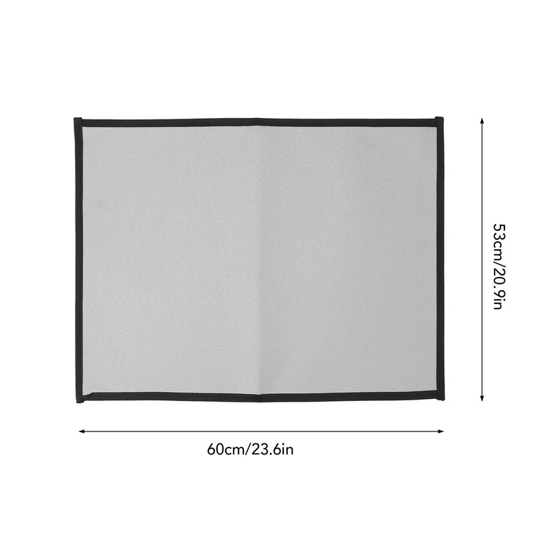 Fireproof Grill Mat, Deck and Patio Protector Mat, Foldable, Lightweight,