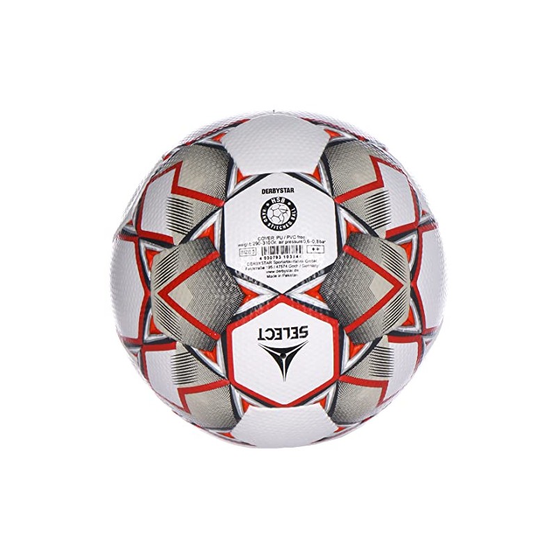 DERBYSTAR Unisex Youth Apus S-Light Training Ball, White, 5
