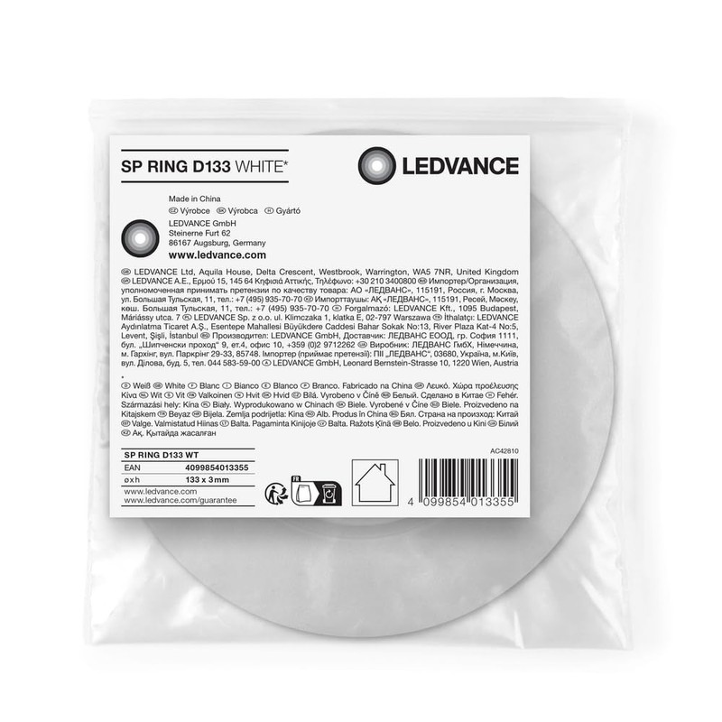 Ledvance Spot Ring 133 mm White