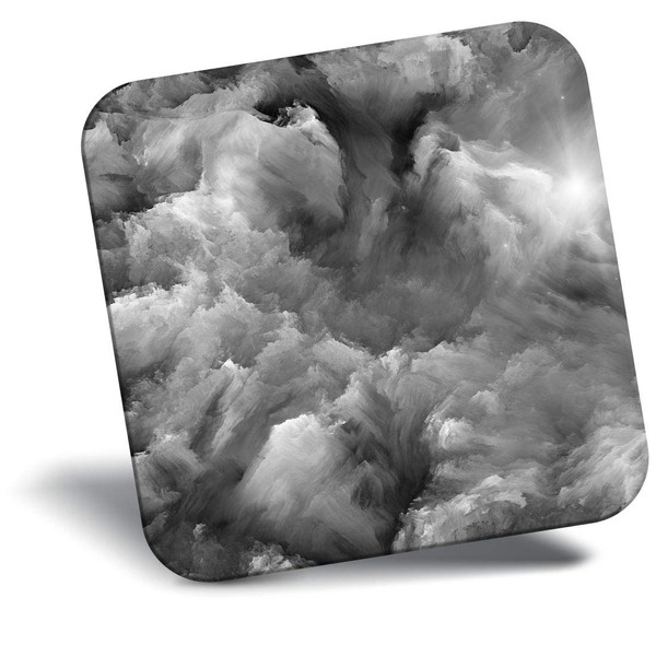 Destination Vinyl ltd Fridge Magnet bw - Dream Cloud Art