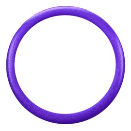 LRITER - Funda para volante de coche, protector de volante de silicona antideslizante, accesorios universales para coche para la mayoría de coches (morado)