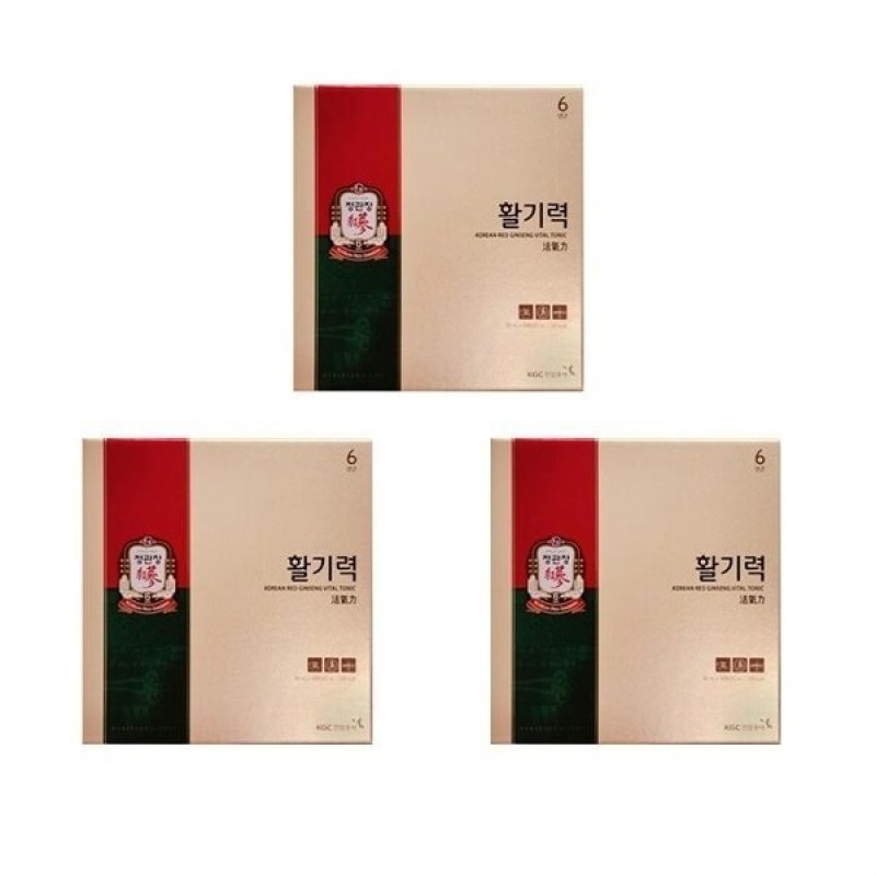 CheongKwanJang Vitality 20ml x 16pcs x 3boxes VKS / 정관장