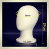 Styrofoam Head Mannequin Wig Stand Display