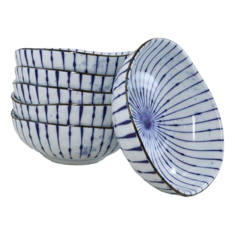 Pack Of 6 Fubuki Tokusa Made In Japan Round Flair