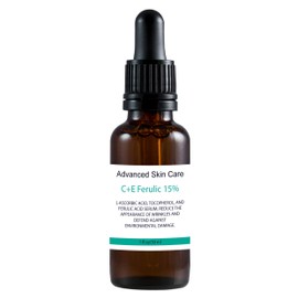 Advanced Skin Care | Vitamin C Face Serum with Vitamin E and Ferulic Acid | Hydrating and Skin Brightening Formula | Rejuvenating & UV Protection | All Skin Type 1oz Vitamin C Serum for Face