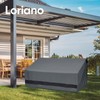 Loriano 600D Oxford Fabric Heavy Duty Patio Furniture Sofa Covers,