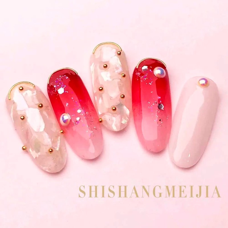 Mishi Cloud Nail Art Metal Beads 3D Steel Ball Nail